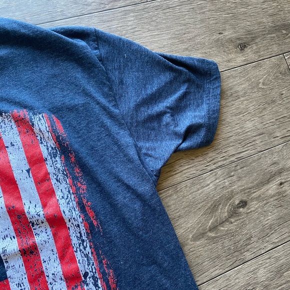 Next Level Freedom Isn’t Free American Flag Men’s T-Shirt - Picture 6 of 9